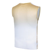 VICTOR LZJ Limited Unisex Knitted Sleeveless Top T - 55003 W - Gold - Gem Sports