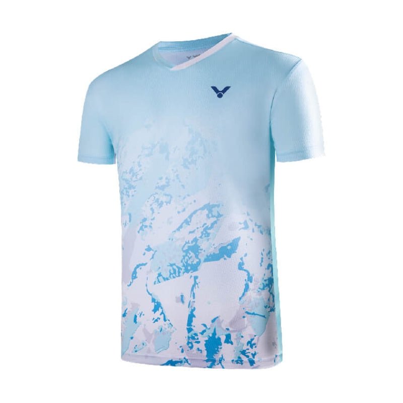 VICTOR Men's Sports T-Shirt T - 40019 M Light Blue - Gem Sports