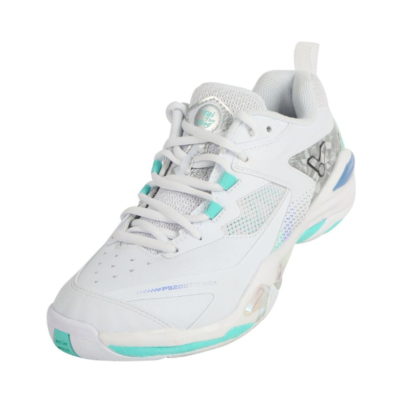 VICTOR P9200TTY NLite Badminton Shoes AR - Bright White/Cockatoo Green UNISEX - Gem Sports