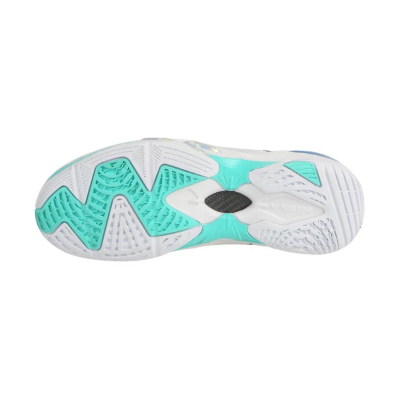 VICTOR P9200TTY NLite Badminton Shoes AR - Bright White/Cockatoo Green UNISEX - Gem Sports