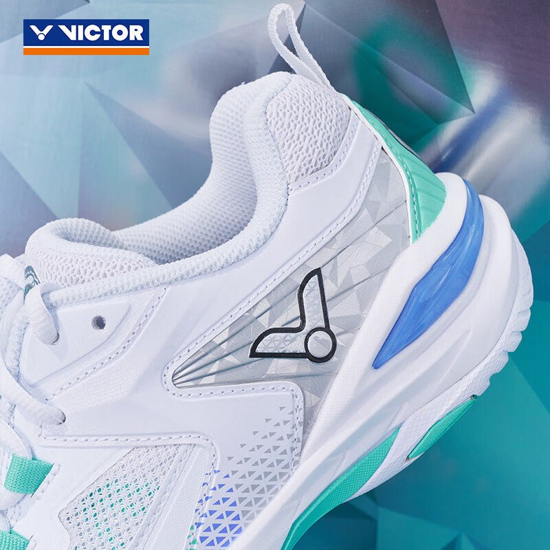 VICTOR P9200TTY NLite Badminton Shoes AR - Bright White/Cockatoo Green UNISEX - Gem Sports