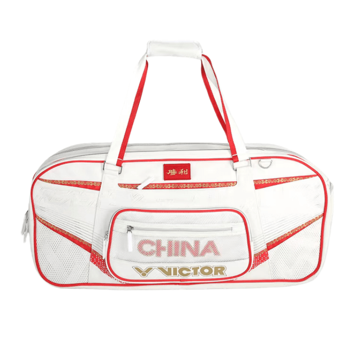 VICTOR Rectangular Racquet Bag (6 pcs) - BR5642EX - A White - Gem Sports