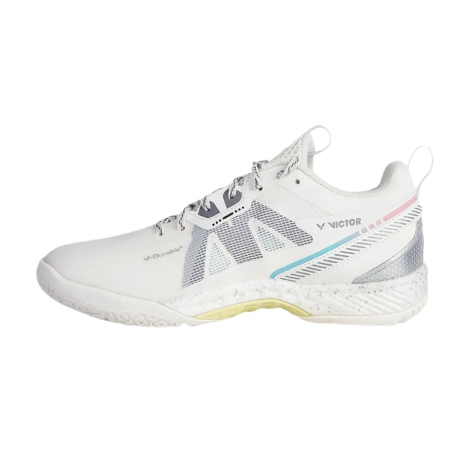 VICTOR S82III NitroLite Badminton Shoes A - Brilliant White UNISEX - Gem Sports