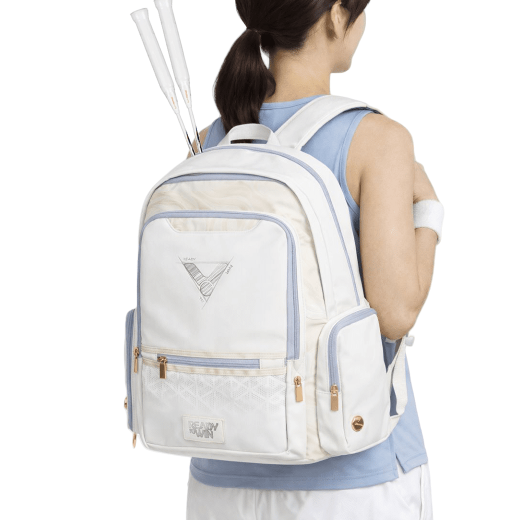 VICTOR Sports Backpack BR5043 AT - White/Lavender - Gem Sports