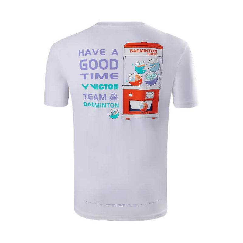 VICTOR Sports T-Shirt T - 40024 A White Unisex - Gem Sports