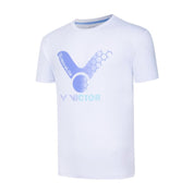 VICTOR Sports T-Shirt T - 45021 A White Unisex - Gem Sports