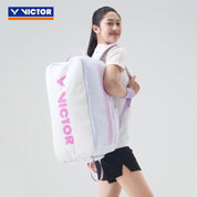 VICTOR Sports Travel Bag BR5502 AT - White/Lavender - Gem Sports