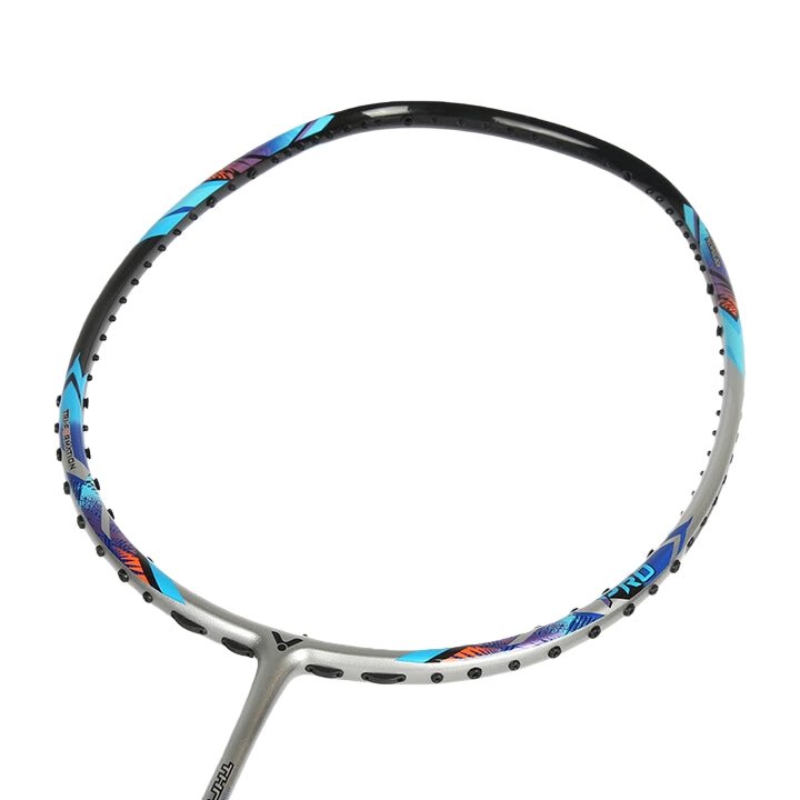 VICTOR Thruster HAWK PRO (S - Sky Silver) 4U/G5 Badminton Racquet – Unstrung & Free Grip - Gem Sports