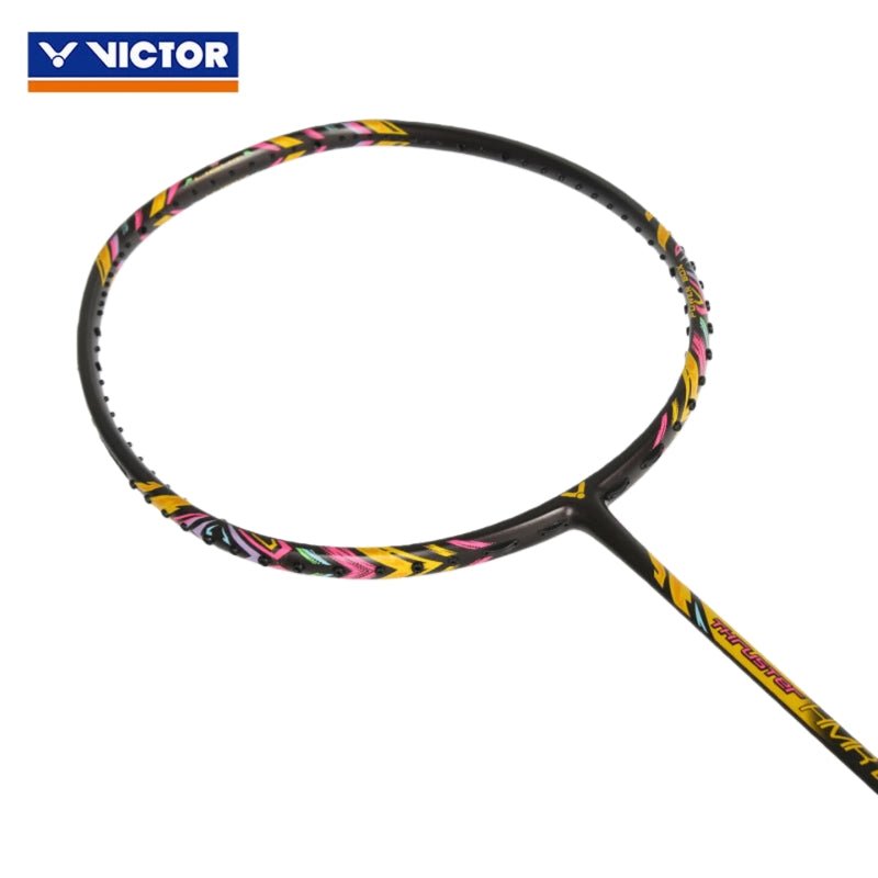 VICTOR Thruster HMR - L Chocolate (Brown) 5U/G5 Badminton Racquet – Unstrung & Free Grip - Gem Sports