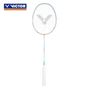 VICTOR Thruster HMR - L Jelly (Light Blue/Pastel) Badminton Racquet – Unstrung & Free Grip - Gem Sports
