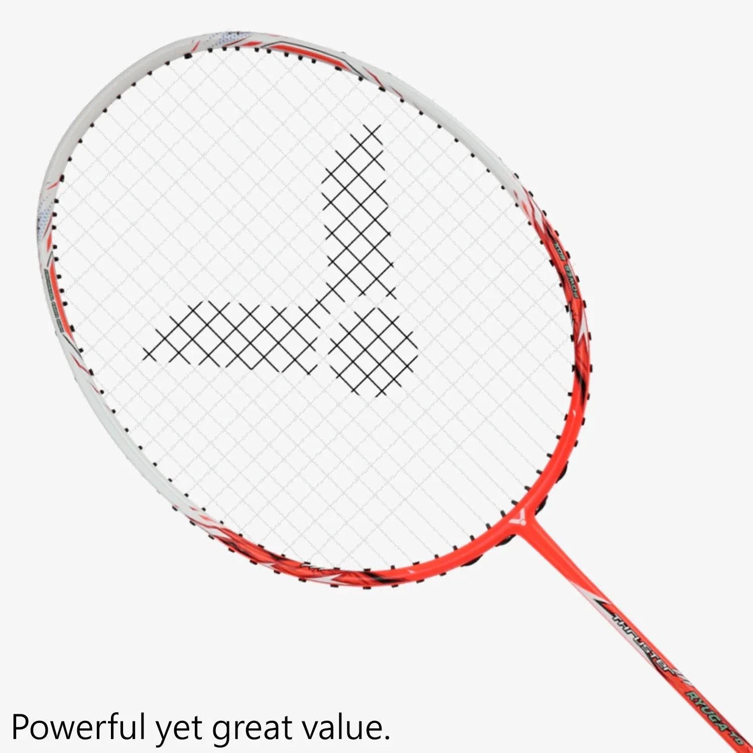 VICTOR Thruster RYUGA TD (Flame Red) Badminton Racquet - Gem Sports