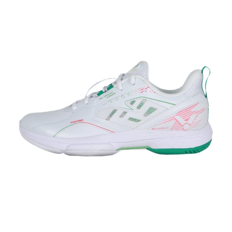 VICTOR Thunder Plus Badminton Shoes A - White UNISEX - Gem Sports