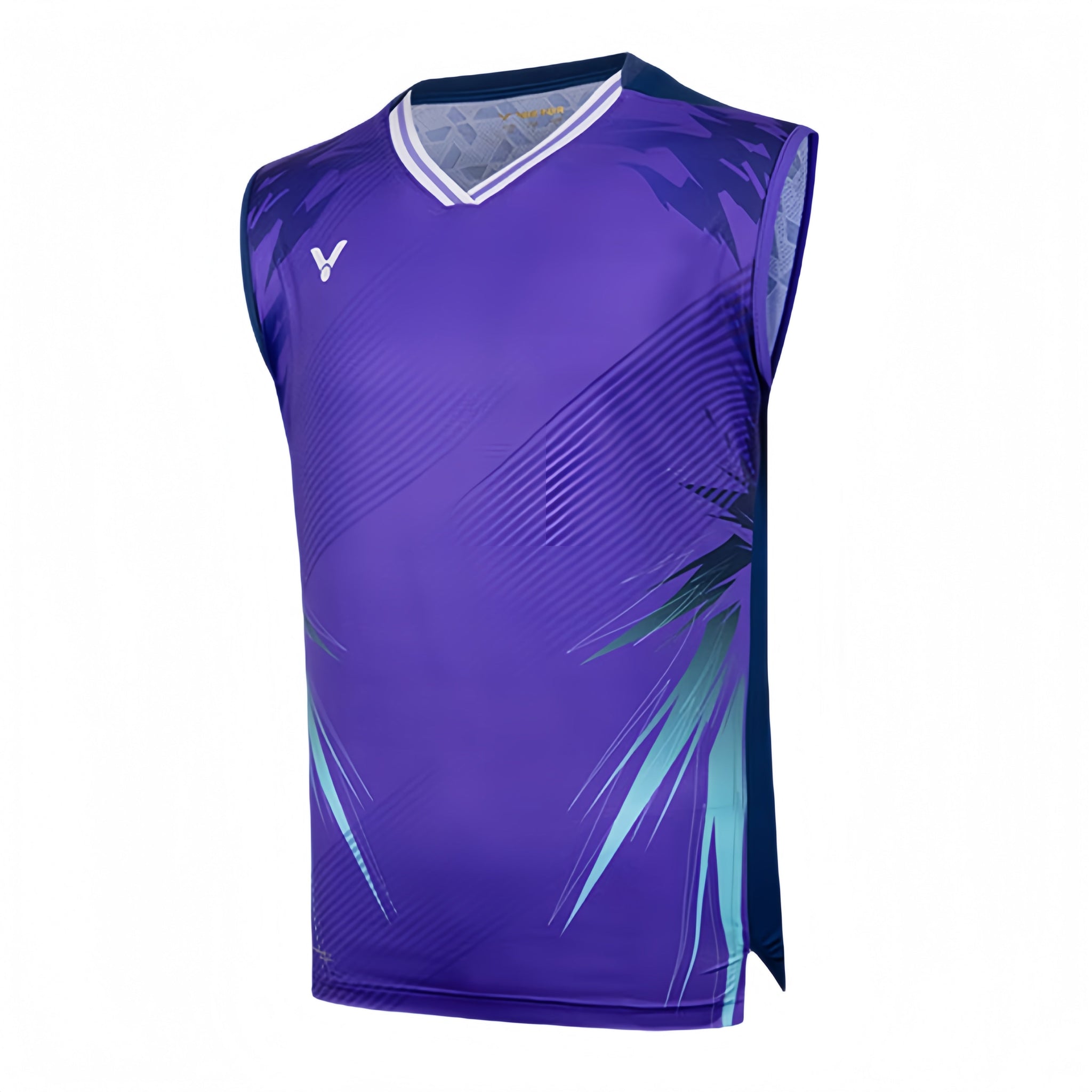 VICTOR Tournament Series (LZJ Exclusive) Unisex Sleeveless Top T - 50008 - J Purple - Gem Sports