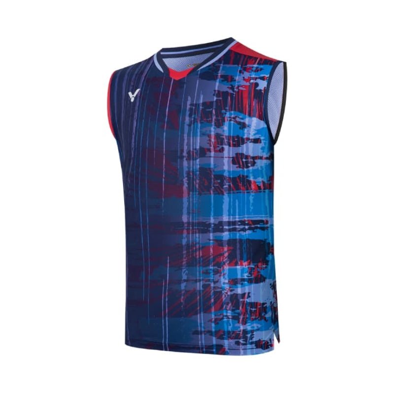 VICTOR TOURNAMENT Series Sleeveless shirt T - 45003 B Navy Blue Lee Zii Jia Unisex - Gem Sports