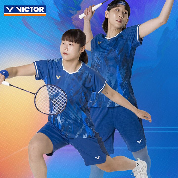 VICTOR Tournament Series Unisex Knitted Shorts R - 55200 B - Navy - Gem Sports