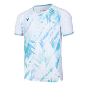 VICTOR Tournament Series Unisex Knitted T-Shirt T - 55000 A - White - Gem Sports