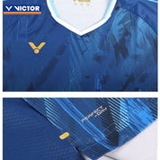 VICTOR Tournament Series Unisex Knitted T-Shirt T - 55000 B - Navy - Gem Sports