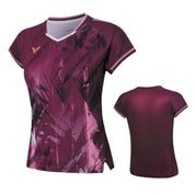 VICTOR Tournament Series Women's Knitted T-Shirt T - 56000 D - Maroon - Gem Sports