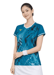 VICTOR Tournament Series Women's Knitted T-Shirt T - 56000 G - Green - Gem Sports