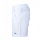 VICTOR TRAINING Series Unisex Shorts R - 50202 - A White - Gem Sports