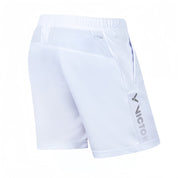 VICTOR TRAINING Series Unisex Shorts R - 50202 - A White - Gem Sports
