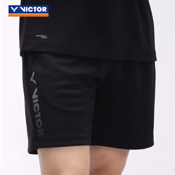 VICTOR TRAINING Series Unisex Shorts R - 50202 - C Black - Gem Sports
