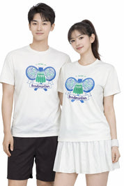 VICTOR Training Unisex T-Shirt T - 55008 A - White - Gem Sports