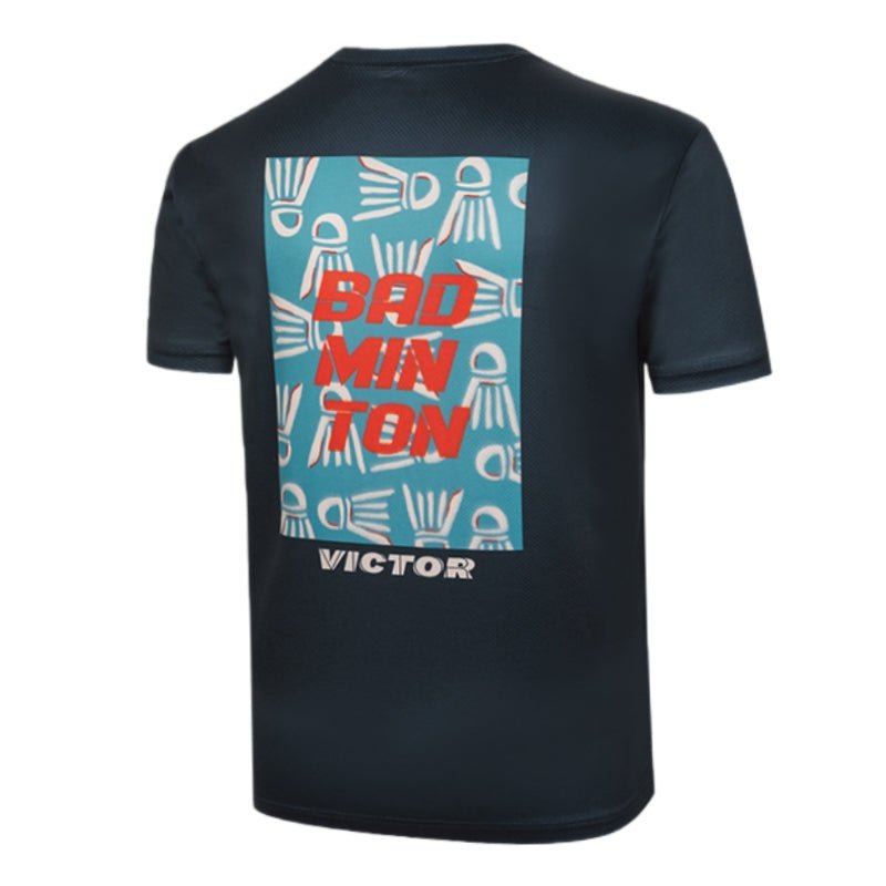 VICTOR Training Unisex T-Shirt T - 55012 C - Black - Gem Sports