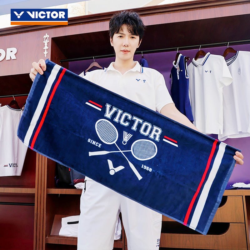 VICTOR VBC Sports Towel TW5521VBC B - Navy - Gem Sports