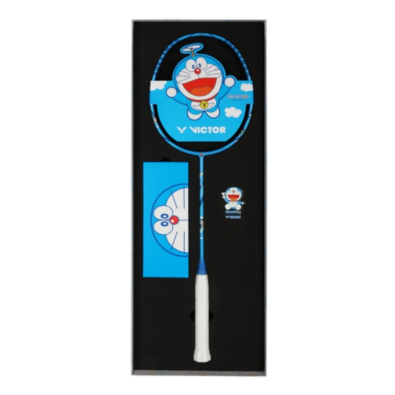 VICTOR x Doraemon Badminton Racquet Gift Box (DX - DRM - GB) 4U/G5 UNSTRUNG - Gem Sports