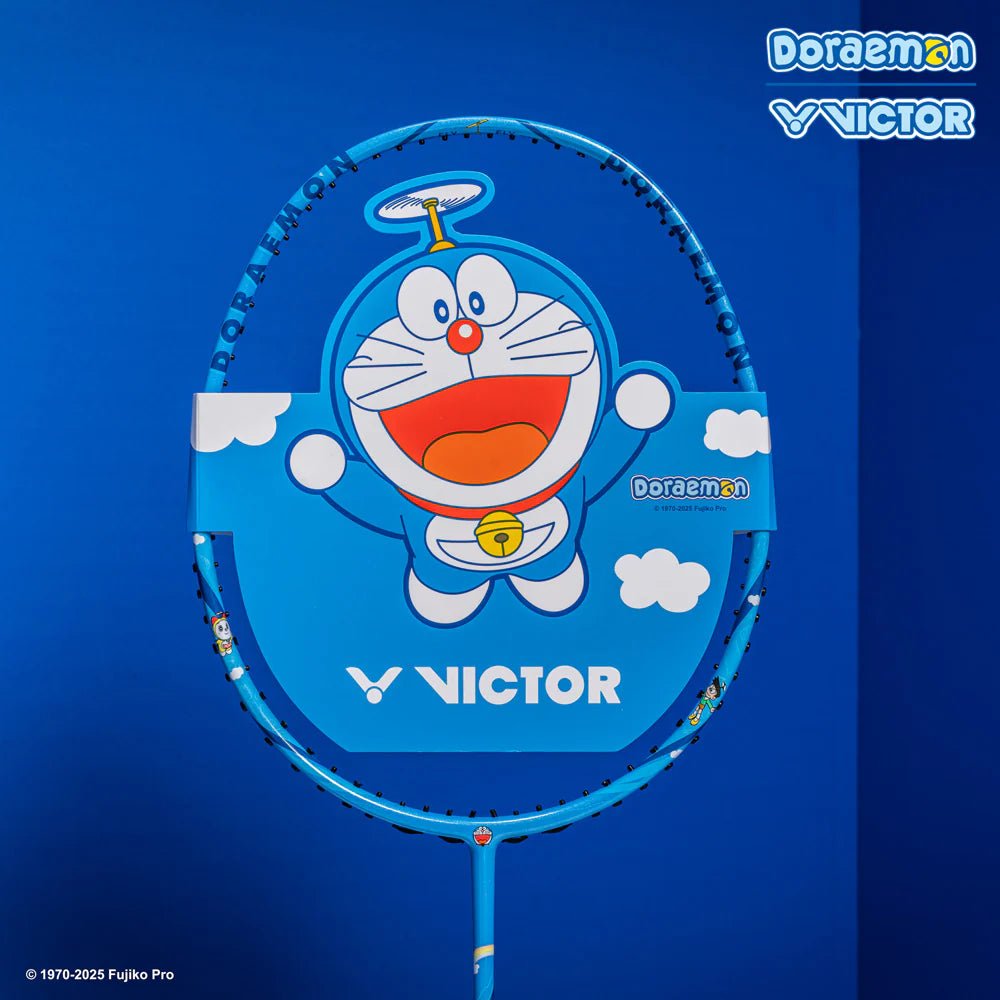 VICTOR x Doraemon Badminton Racquet Gift Box (DX - DRM - GB) 4U/G5 UNSTRUNG - Gem Sports