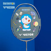 VICTOR x Doraemon Thruster DRM - H Badminton Racquet Charcoal Gray (TK - DRM - H) UNSTRUNG - Gem Sports