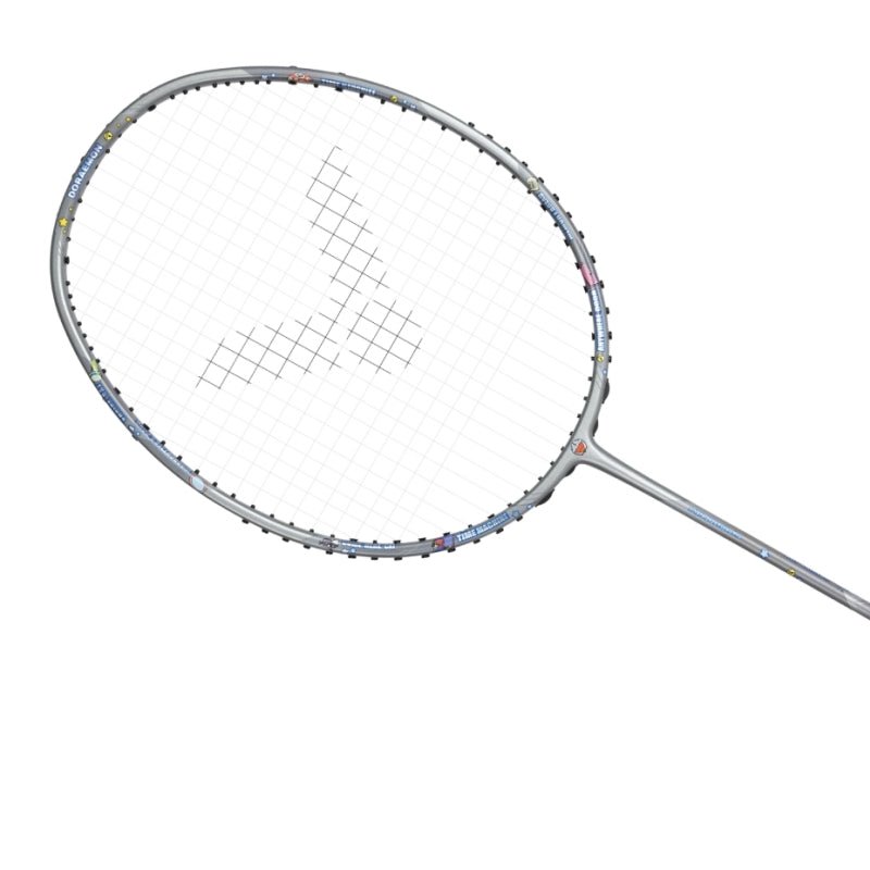 VICTOR x Doraemon Thruster DRM - H Badminton Racquet Charcoal Gray (TK - DRM - H) UNSTRUNG - Gem Sports