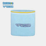 VICTOR x Doraemon Wrist Band SP506DRM Light Blue - Gem Sports