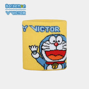 VICTOR x Doraemon Wrist Band SP508DRM Yellow - Gem Sports