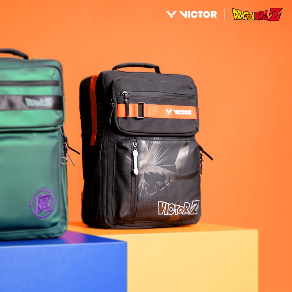 VICTOR x Dragon Ball Z Backpack for Badminton & Tennis - BR5039DBZ - C Black - Gem Sports