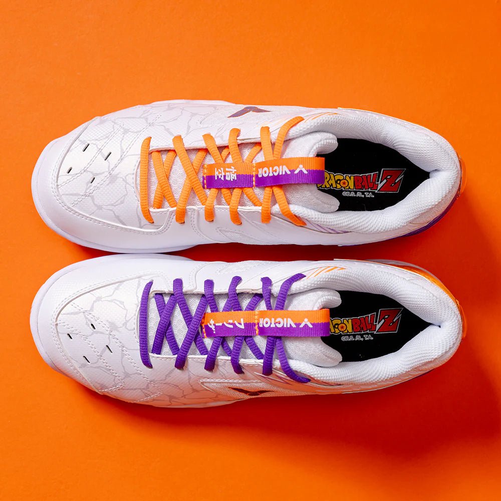 VICTOR x Dragon Ball Z Badminton Shoes UNISEX - P - DBZ - A Bright White - Gem Sports