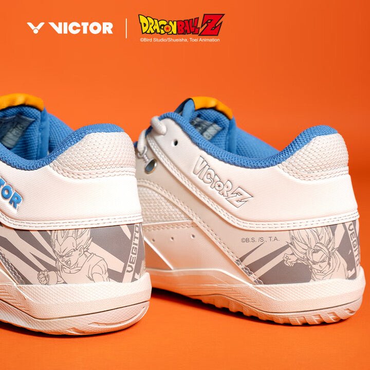 VICTOR x Dragon Ball Z Badminton Shoes UNISEX - VG - DBZ - L Ivory White - Gem Sports