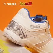 VICTOR x Dragon Ball Z Badminton Shoes UNISEX - VG - DBZ - L Ivory White - Gem Sports