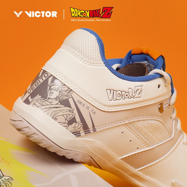 VICTOR x Dragon Ball Z Badminton Shoes UNISEX - VG - DBZ - L Ivory White - Gem Sports