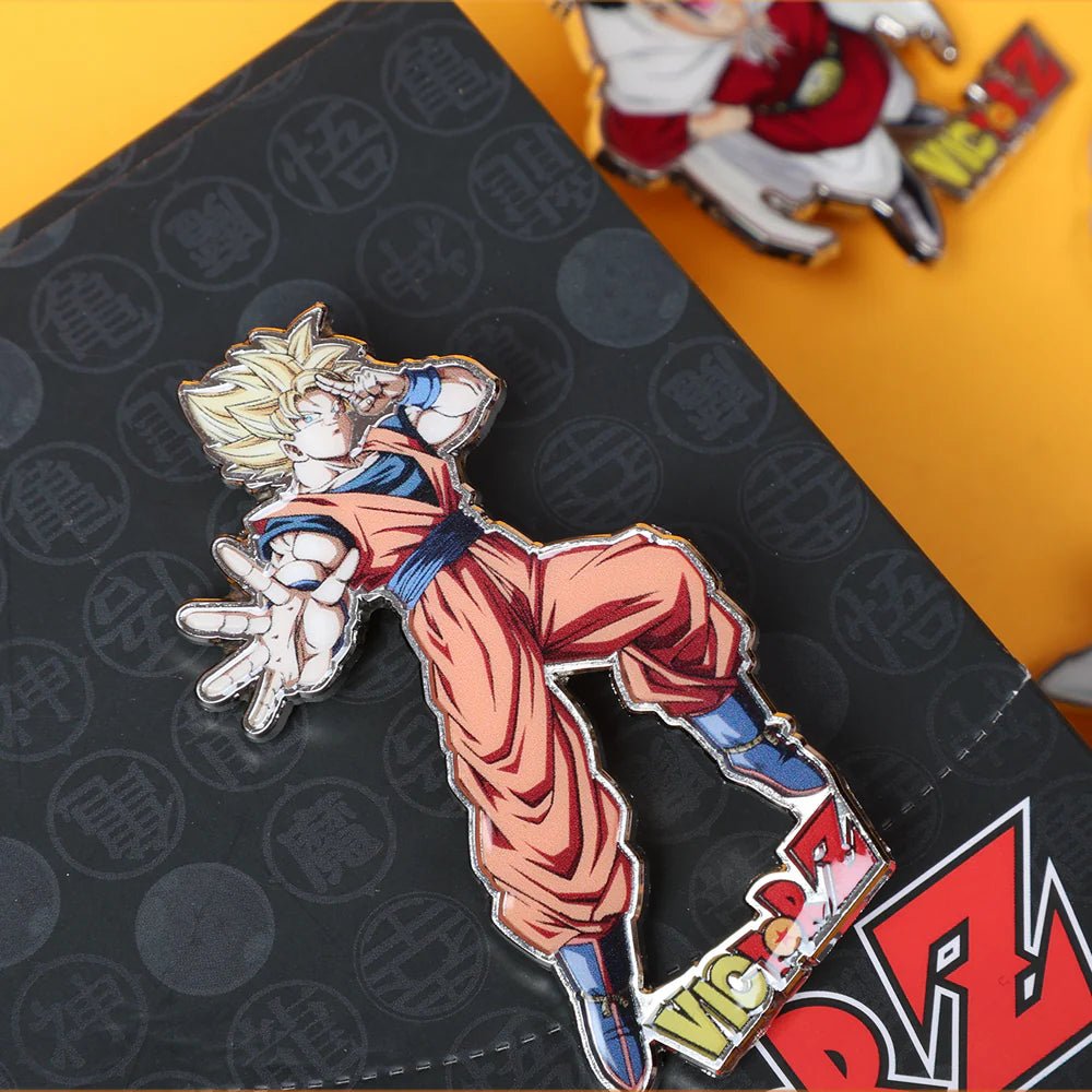 VICTOR x Dragon Ball Z Goku Badge - PG4502DBZ - O Orange - Gem Sports