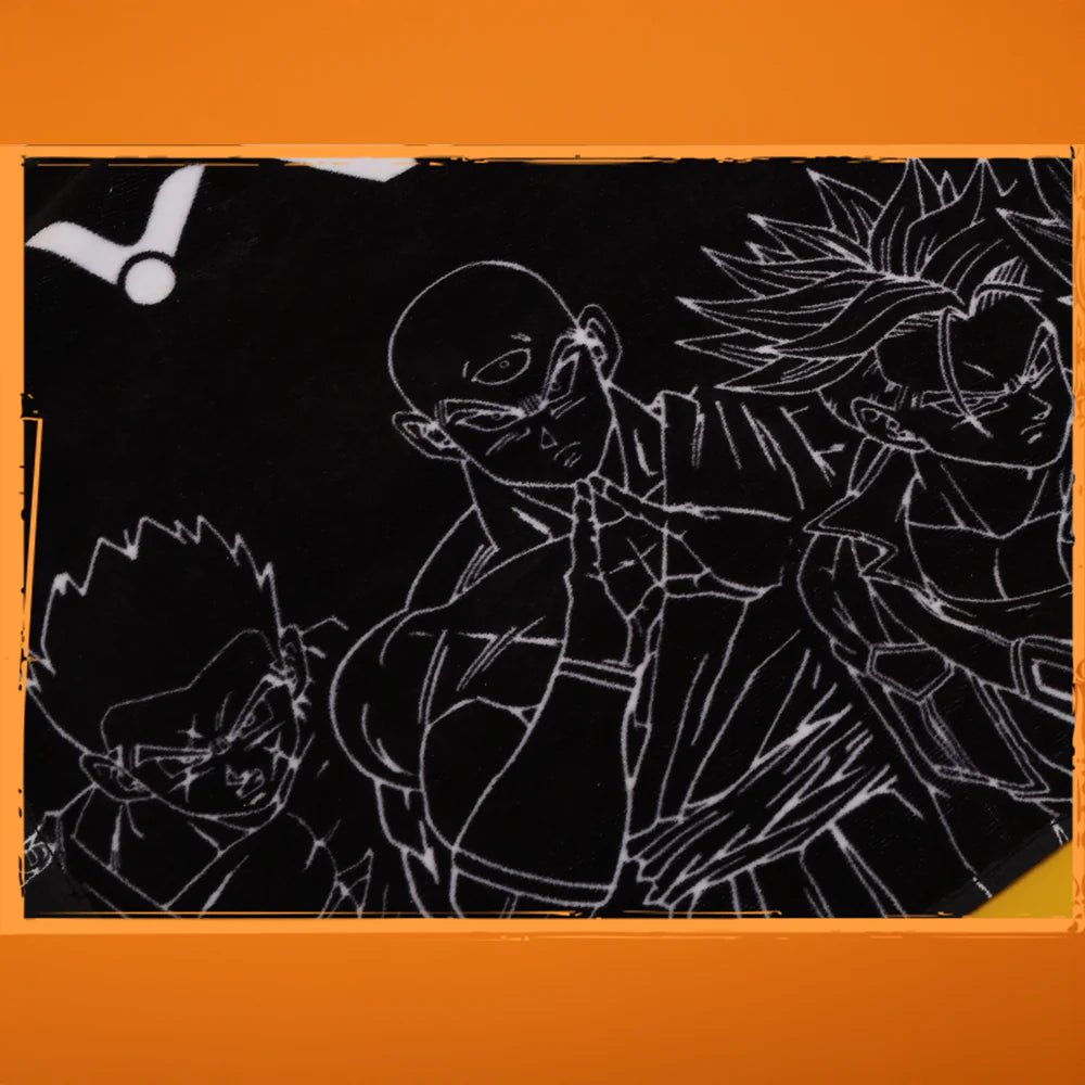VICTOR x Dragon Ball Z Sports Towel - TW511DBZ - C Black - Gem Sports