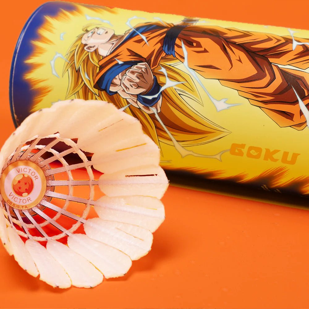 VICTOR x Dragon Ball Z Super Saiyan 3 NCS Synthetic Shuttlecock - NCS - DBZ - F Sodalite Blue - Gem Sports