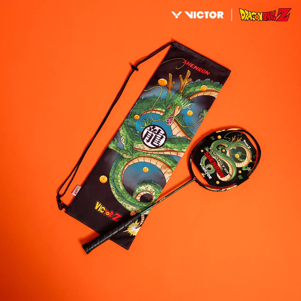 VICTOR x Dragon Ball Z Thruster SHENRON - G (June Bug) Badminton Racquet – Unstrung & Free Grip - Gem Sports