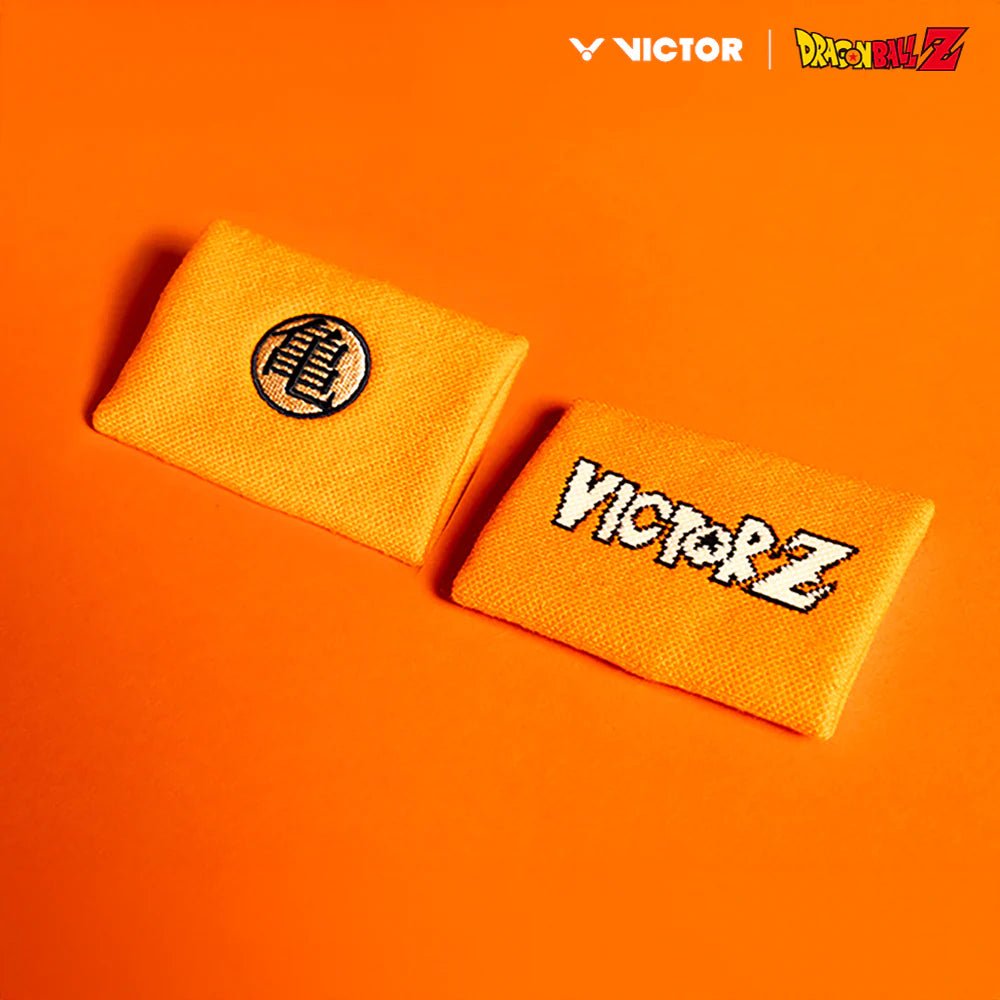 VICTOR x Dragon Ball Z Wristband - SP507DBZ - O Orange - Gem Sports
