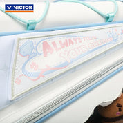VICTOR x HYQ Rectangular Racquet Bag (6 pcs) BR5658HYQ - White/Blue - Gem Sports