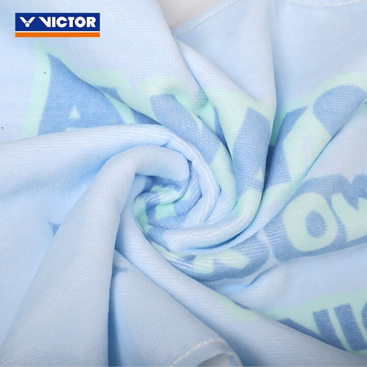 VICTOR x HYQ Sports Towel TW505HYQ M - Sky Blue - Gem Sports
