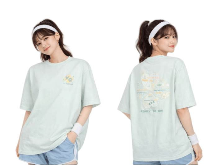 VICTOR x HYQ Unisex T-Shirt T - 501HYQ R - Green - Gem Sports