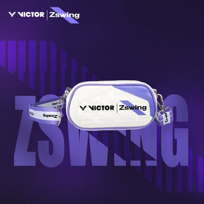 VICTOR x ZSW Mini Bag BG1101ZSW - White/Purple - Gem Sports