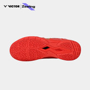 VICTOR x ZSW P8500NitroLite - ZSW Men's Badminton Shoes - DX (High Risk Red/Light Gold) - Gem Sports